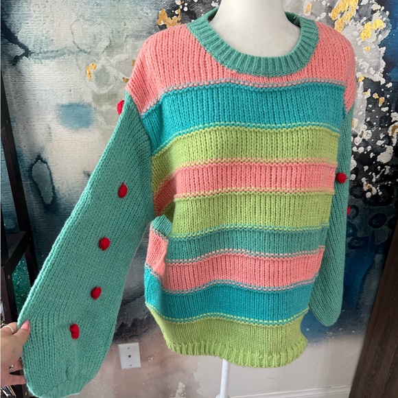 Umgee Sweaters - Umgee | Happy Pom Sweater